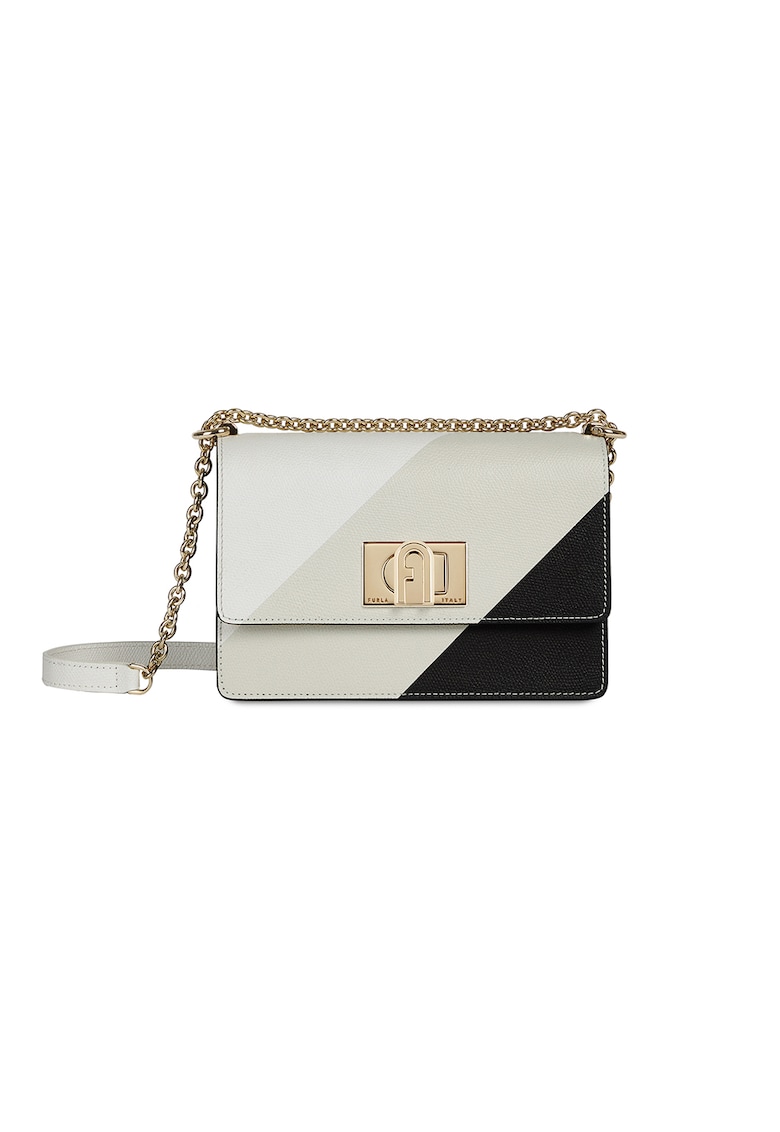 Geanta crossbody de piele cu model colorblock 1927 Geanta crossbody de piele cu model colorblock 1927