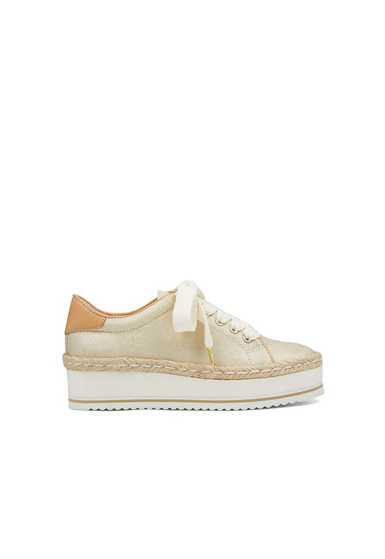 Pantofi sport tip espadrile wedge Evie