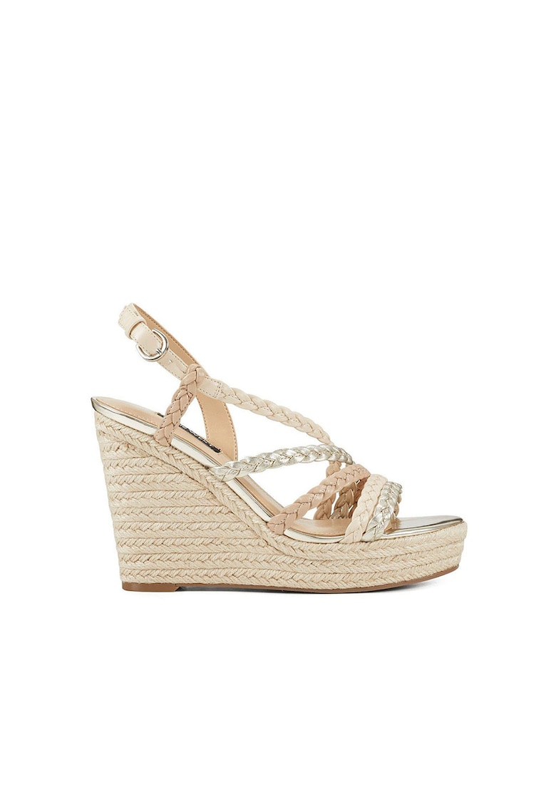 Sandale wedge tip espadrile Halsee