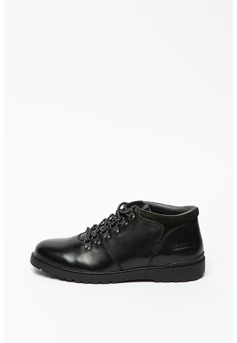 Pantofi casual mid-high de piele