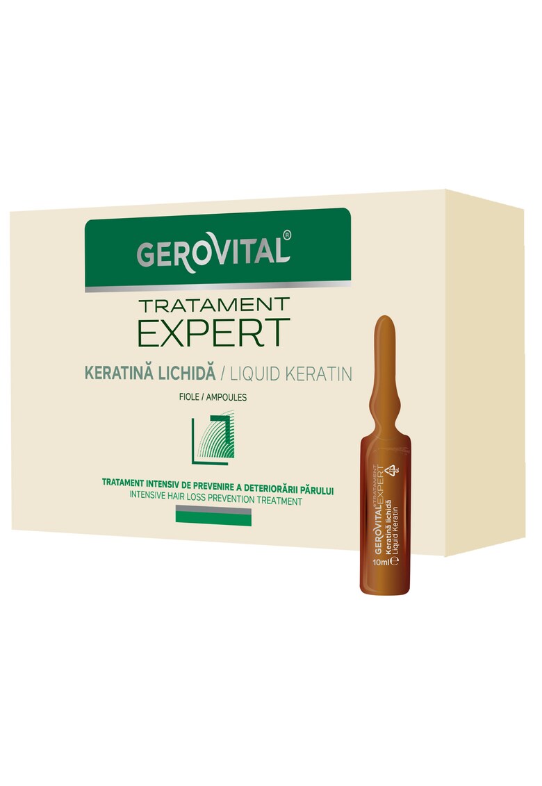 Keratina lichida Tratament Expert - fiole 10 buc x 10 ml