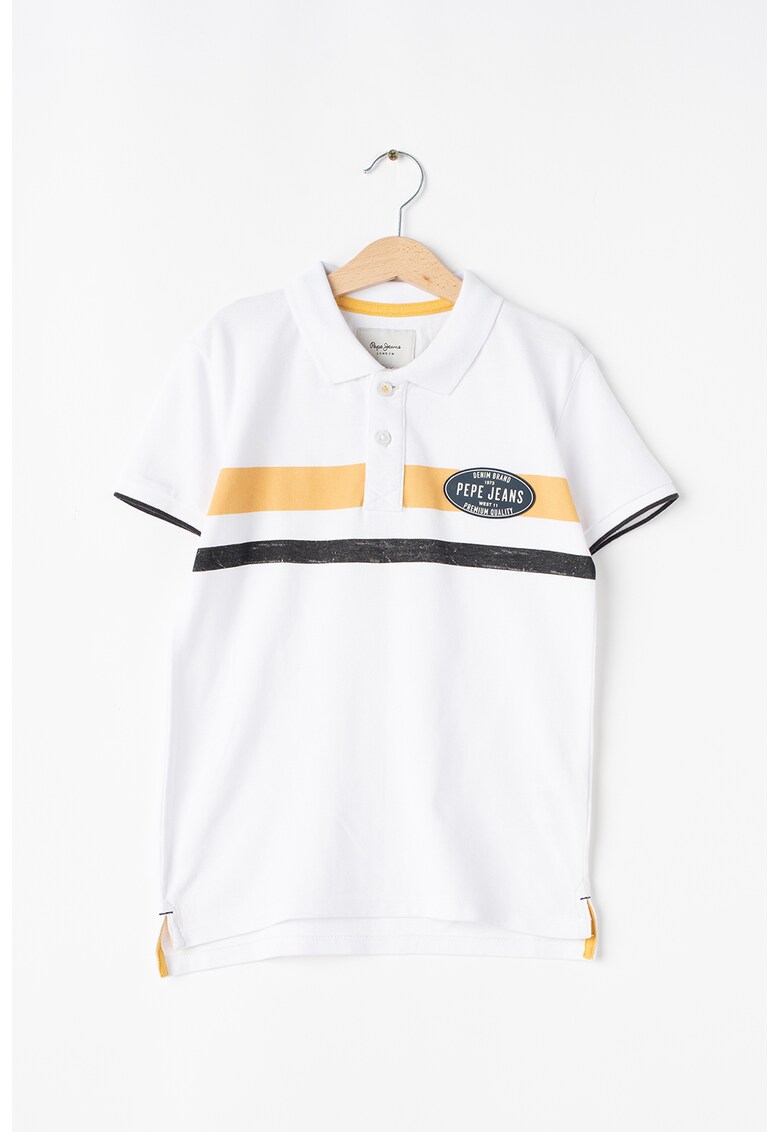 Tricou polo cu aplicatie logo Count Tricou polo cu aplicatie logo Count