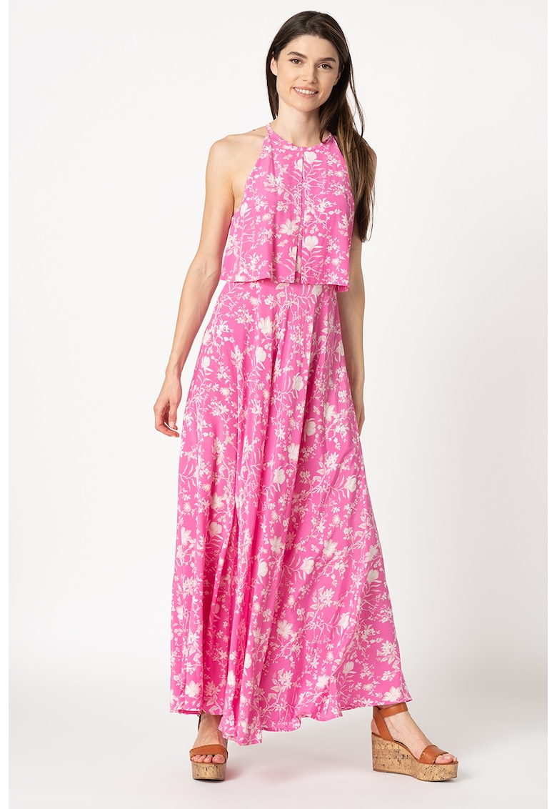 Rochie maxi cu imprimeu floral Davinia