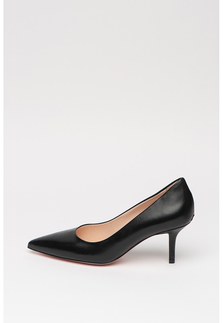 Pantofi stiletto de piele cu varf ascutit Audrey