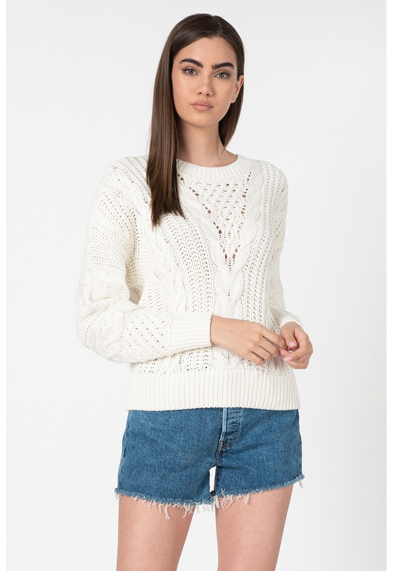 Pulover cu model torsade Dita