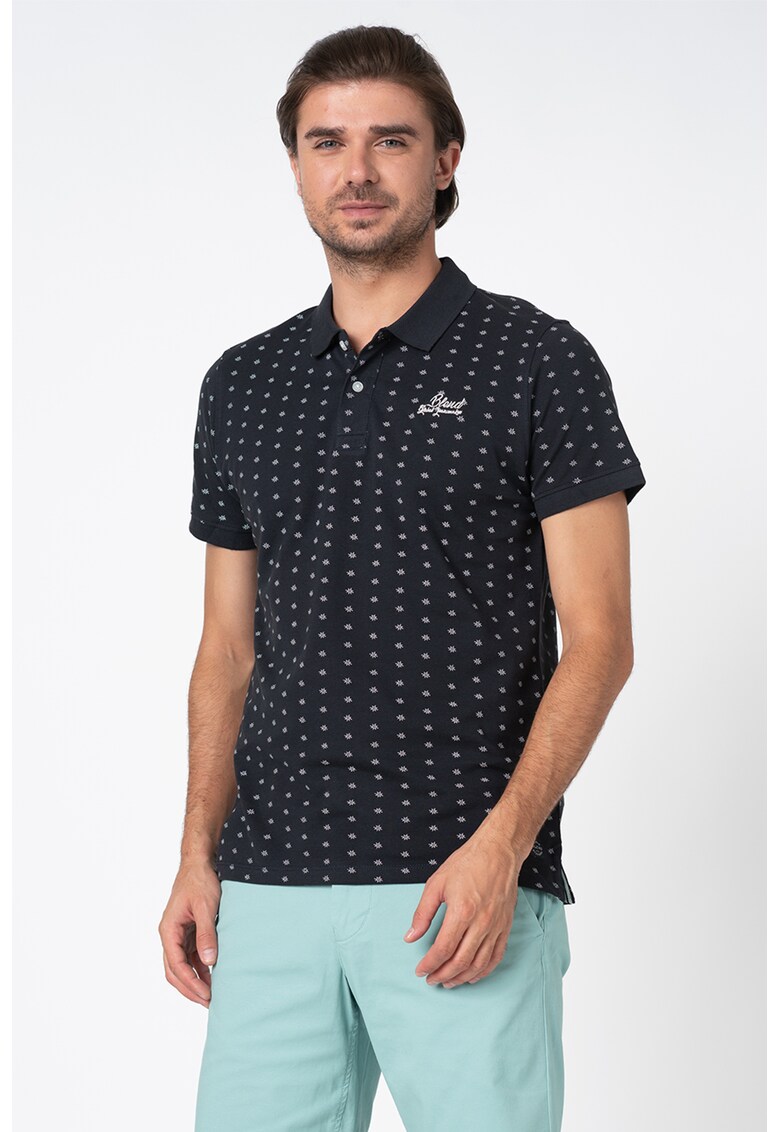 Tricou polo cu model grafic