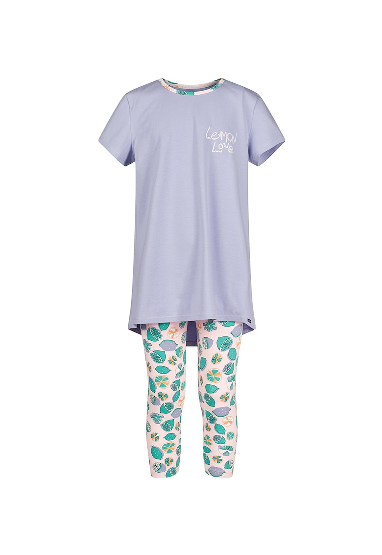 Pijama cu imprimeu ANSWEAR