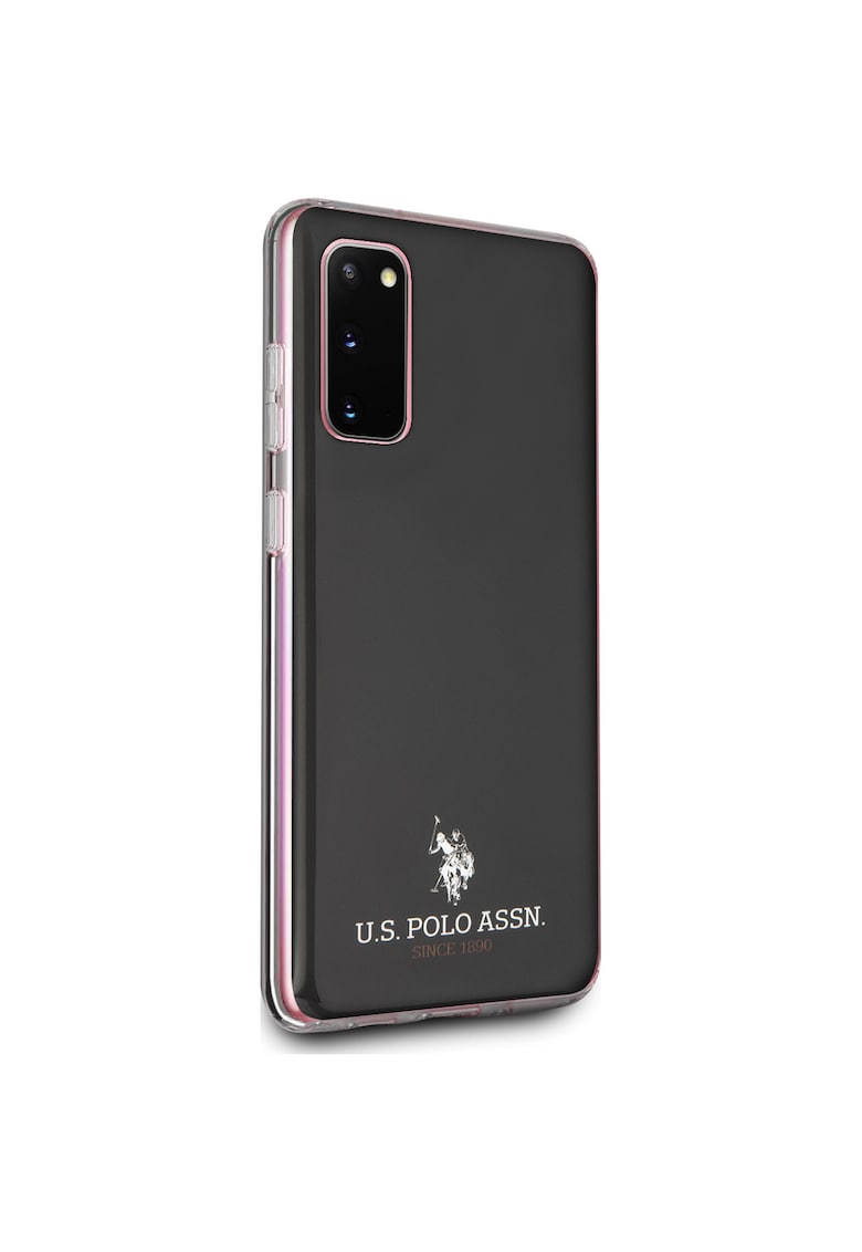 Husa de protectie us polo shiny pentru samsung galaxy s20 - black