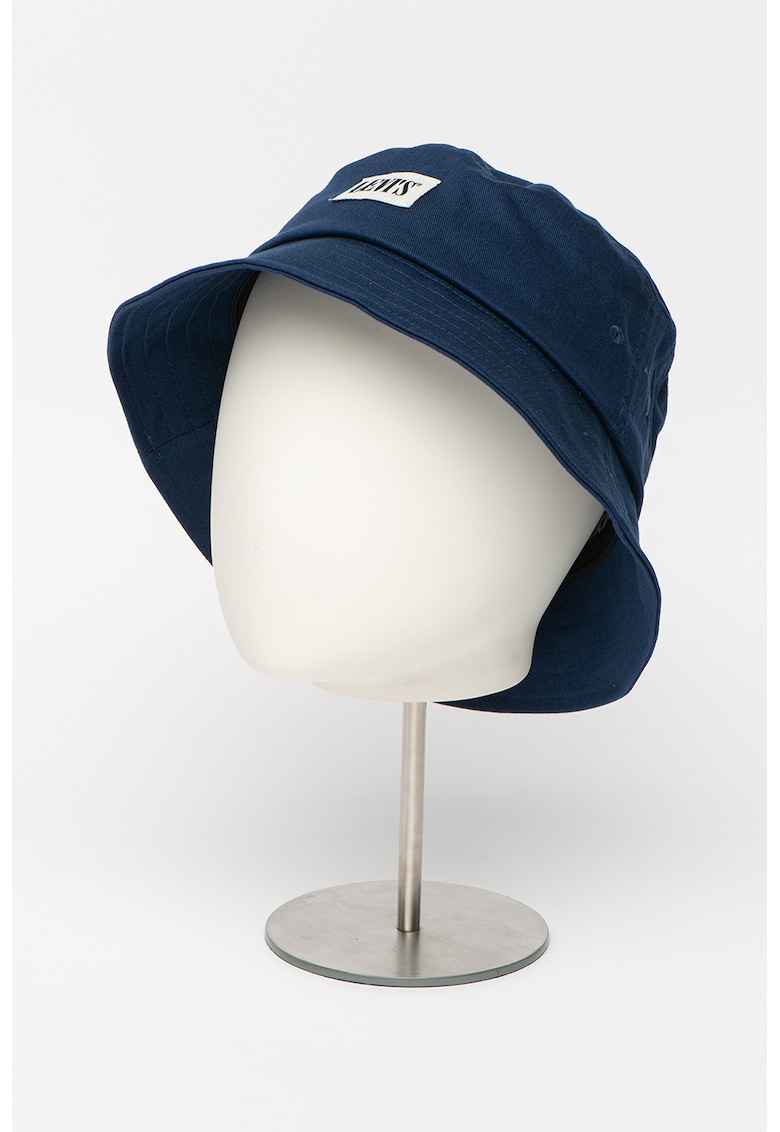 Palarie bucket unisex cu aplicatie logo Serif