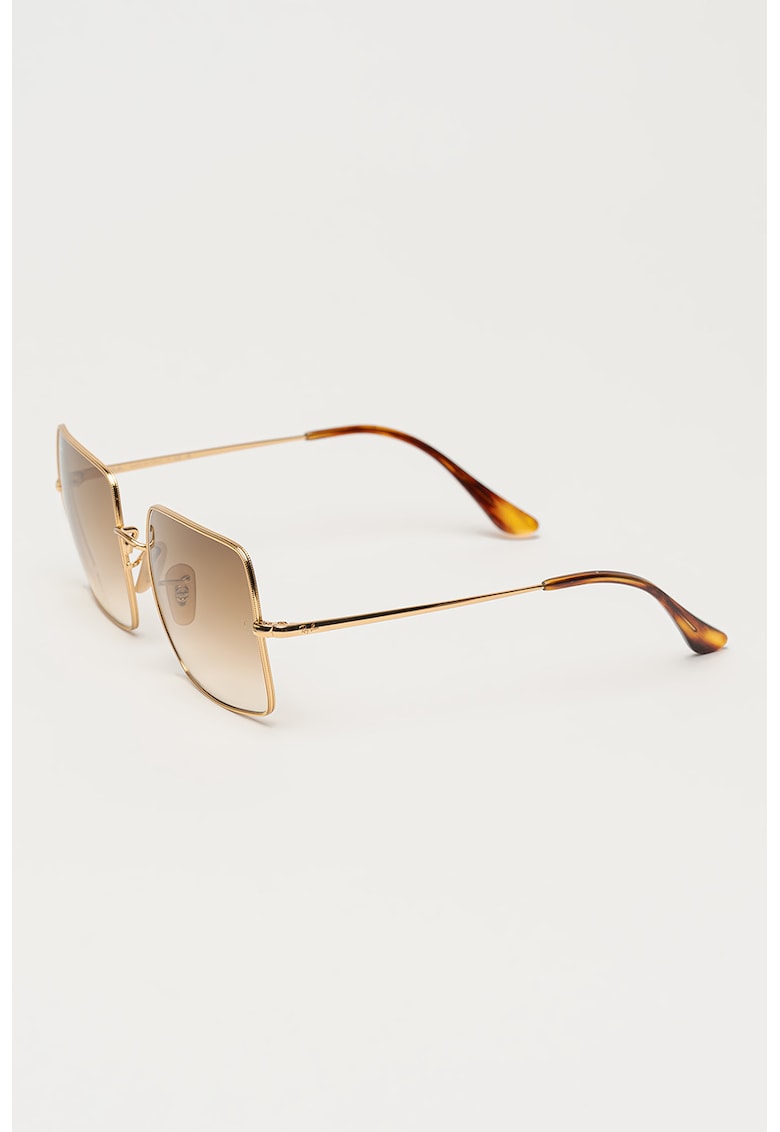 Ochelari de soare dreptunghiulari unisex cu lentile in degrade