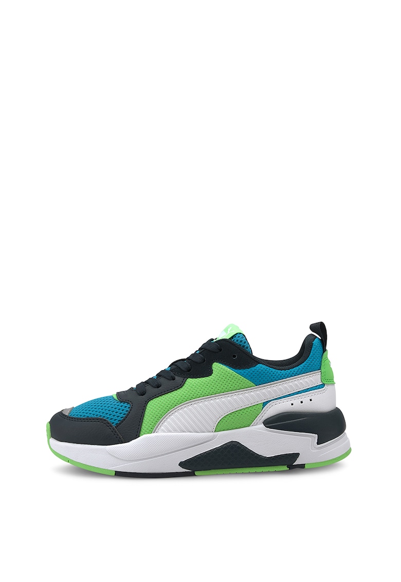 Pantofi sport cu insertii de piele ecologica X-Ray