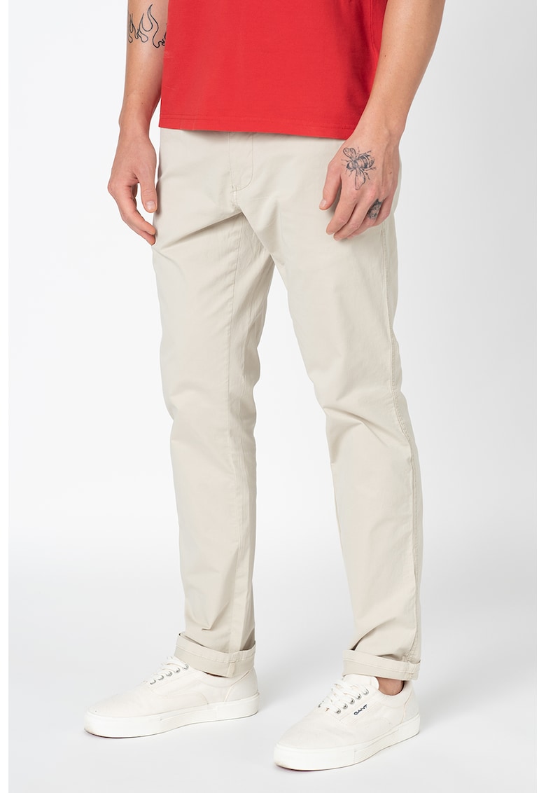 Pantaloni chino Mana 2 - Maro nisip