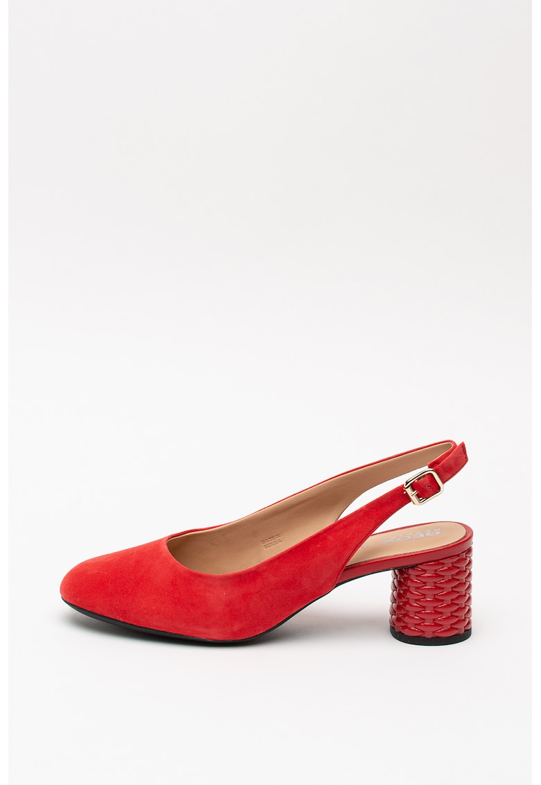 Pantofi slingback de piele Ortensia