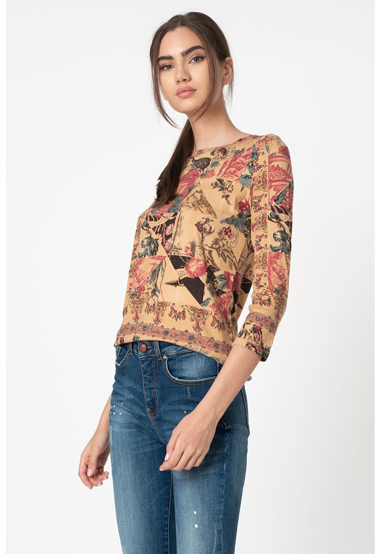 Bluza cu maneci trei sferturi