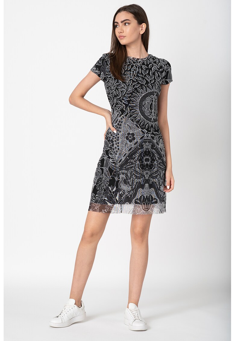 Rochie mini cu imprimeu