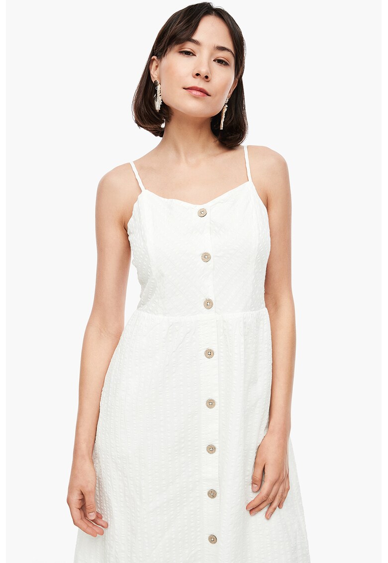 Rochie midi cu nasturi