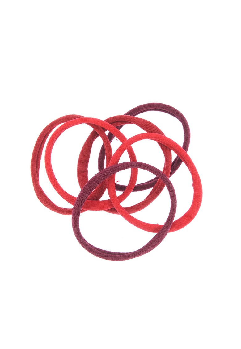 Set 6 elastice par nuante rosii - Paris