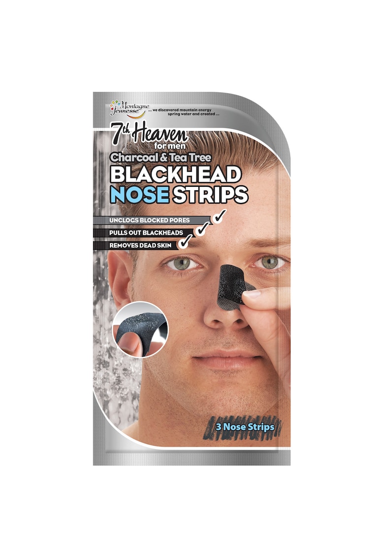 Plasturi puncte negre pentru nas barbati 3buc