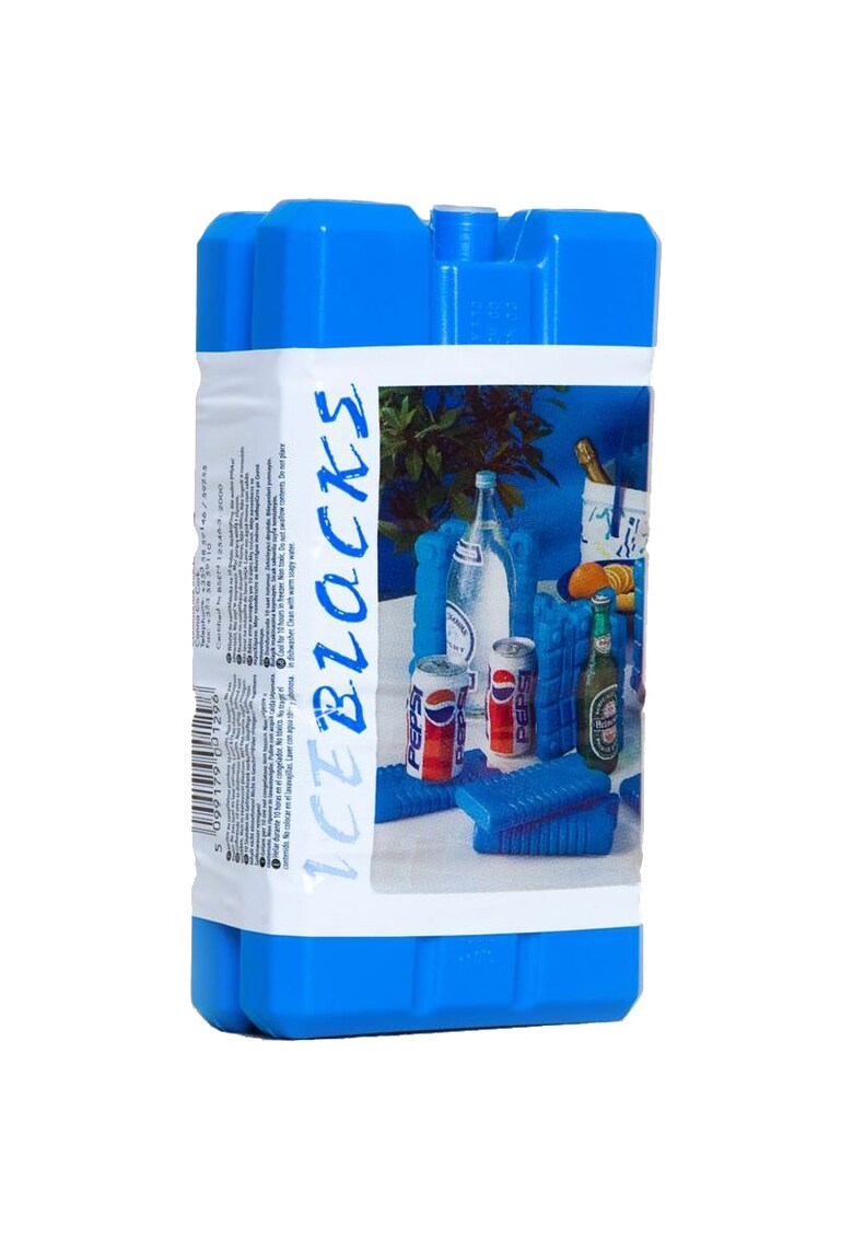 Set 2 pastile racire 2x200g - pentru lada frigo - iceblock - albastru