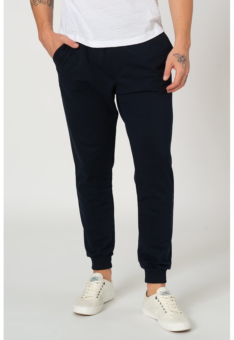 Pantaloni regular fit de trening cu snur