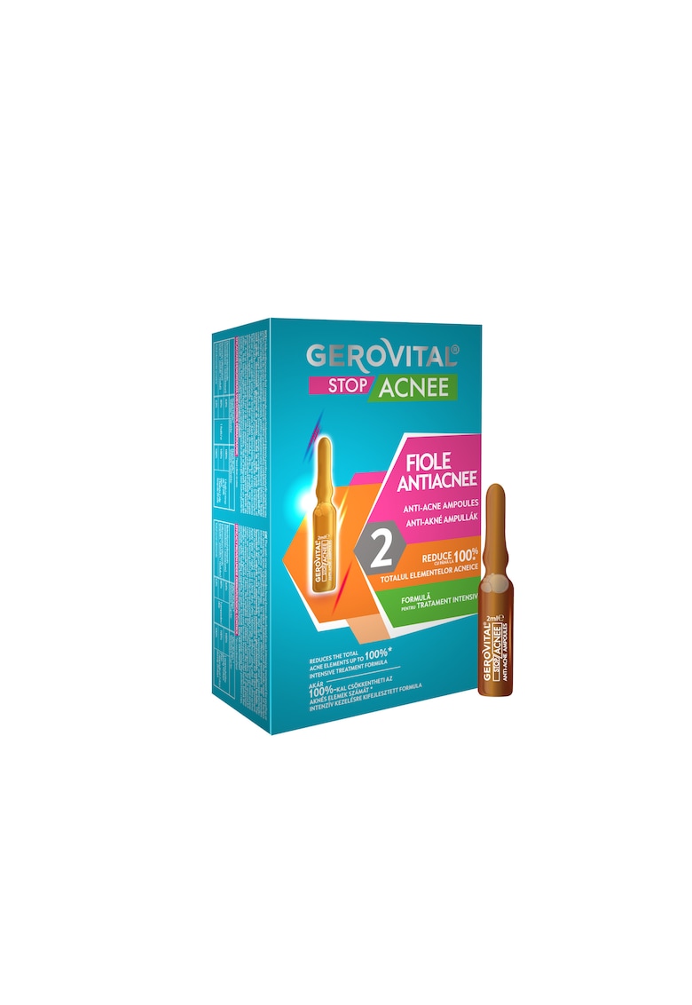 Fiole antiacnee Stop Acnee - 10 buc x 2 ml