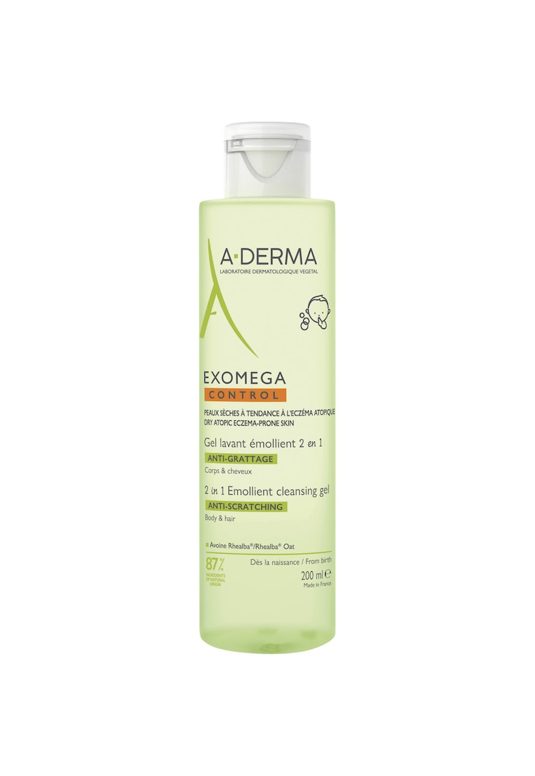 Gel de curatare Exomega Control pentru piele uscata si atopica -pentru copii - 200 ml