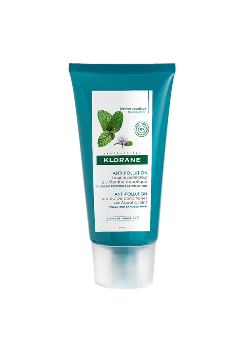 Balsam cu extract de menta pentru par expus la poluare - 150 ml