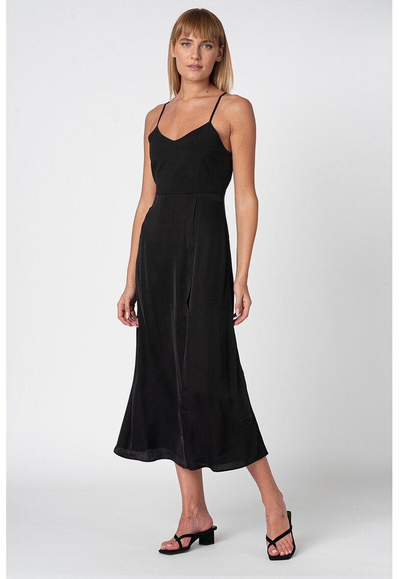 Rochie fara maneci - cu decolteu in V