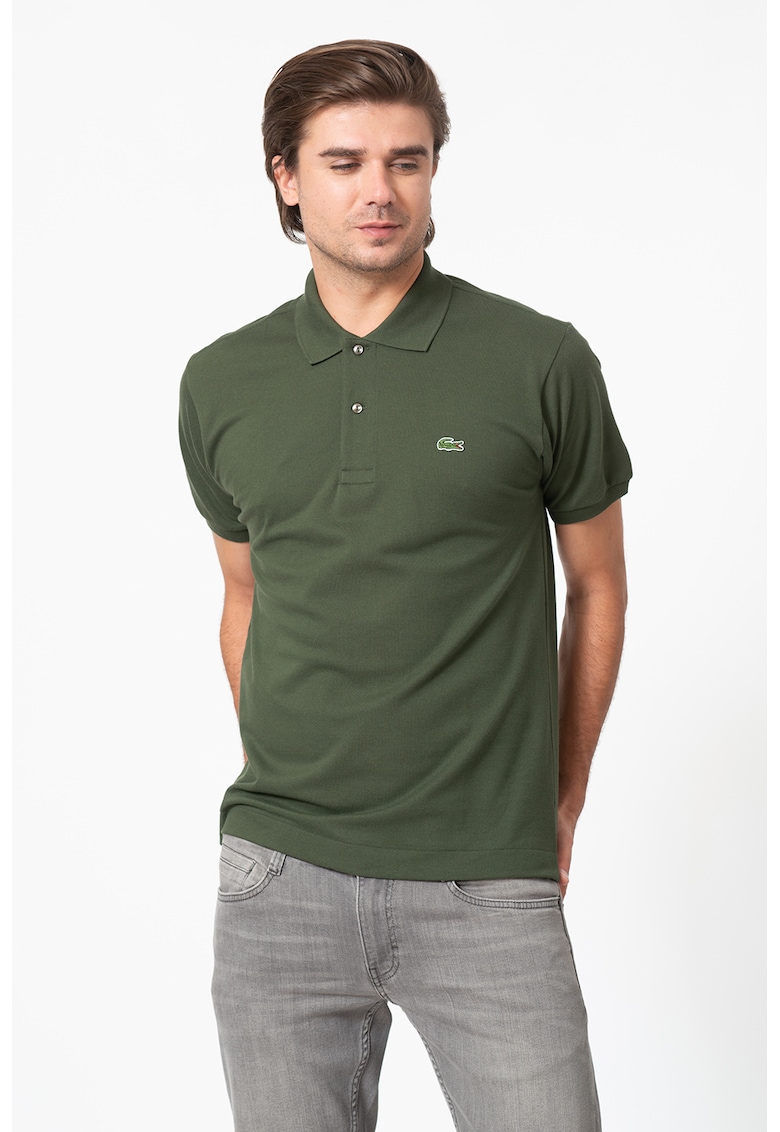 Tricou polo din material pique