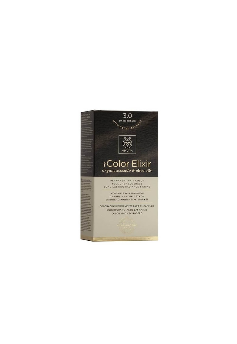 Vopsea de par My Color Elixir blond inchis cupu intens N6.44 -