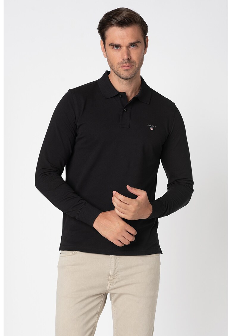 Bluza polo din material pique Rugger