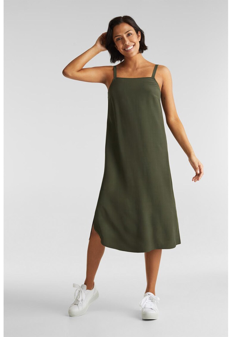 Rochie fara maneci - cu slituri laterale