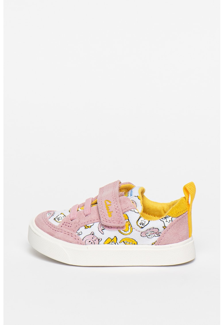 Pantofi sport cu garnituri de piele intoarsa City Howdy