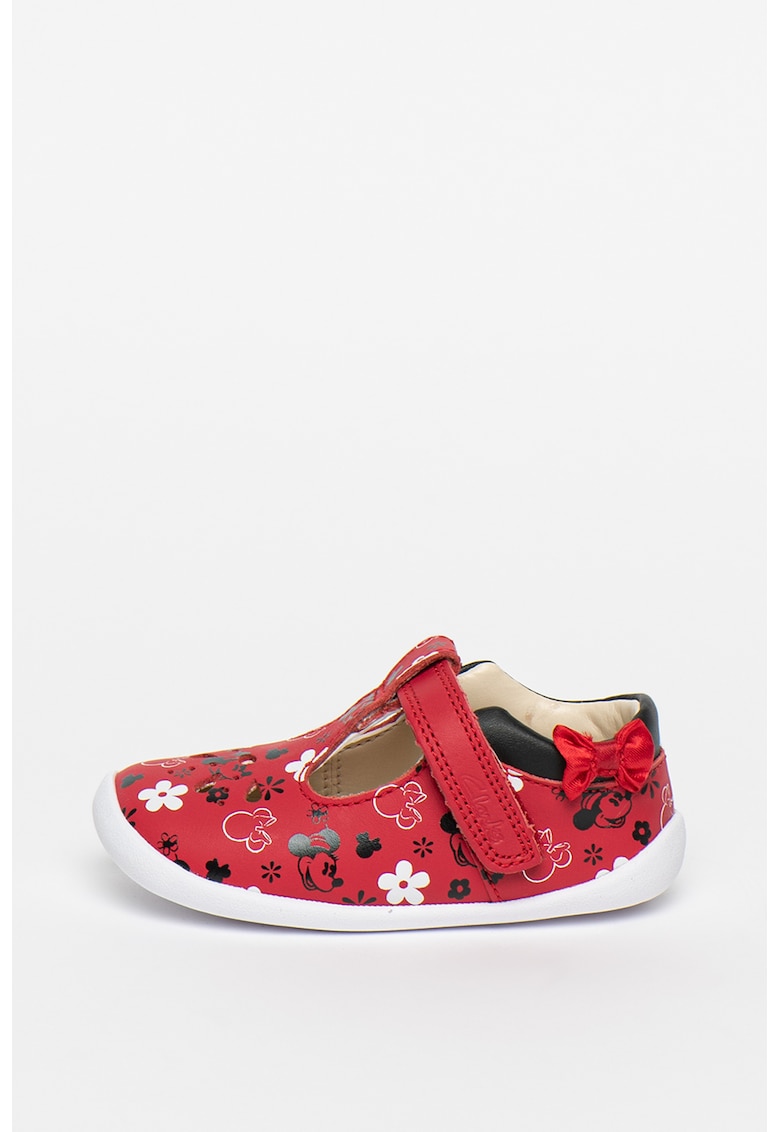 Pantofi de piele cu model Minnie Mouse Roamer Bow