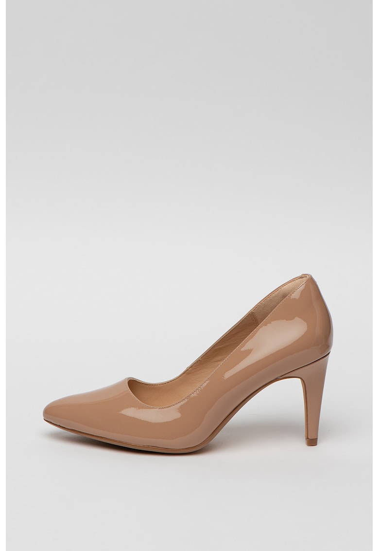 Pantofi de piele lacuita Laina Rae