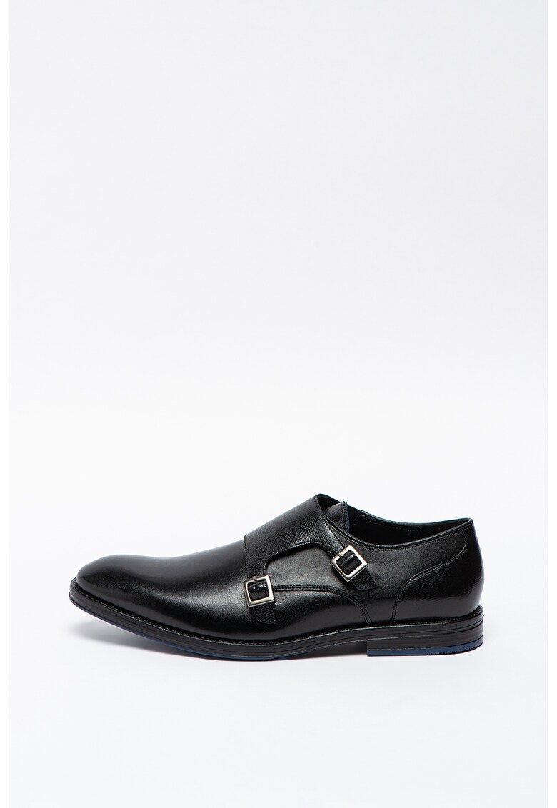 Pantofi monk de piele cu catarame Citistride