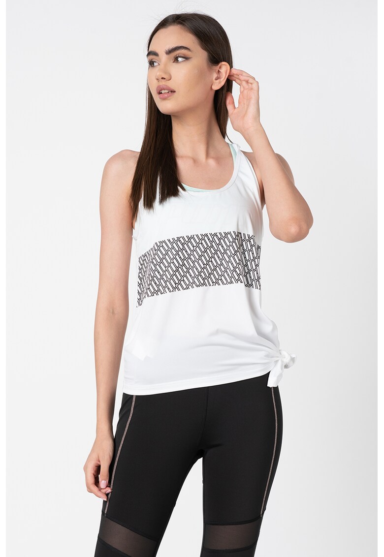 Top cu imprimeu logo pentru fitness Bold DryCELL