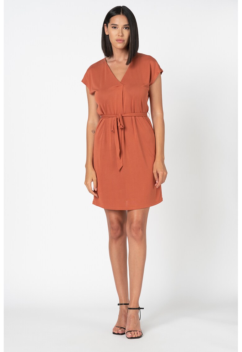 Rochie din amestec de modal cu decolteu in V Beca Rochie din amestec de modal cu decolteu in V Beca