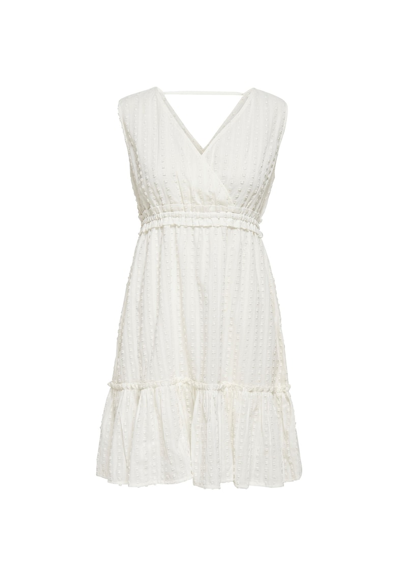 Rochie mini fara maneci - cu decolteu in V Erika