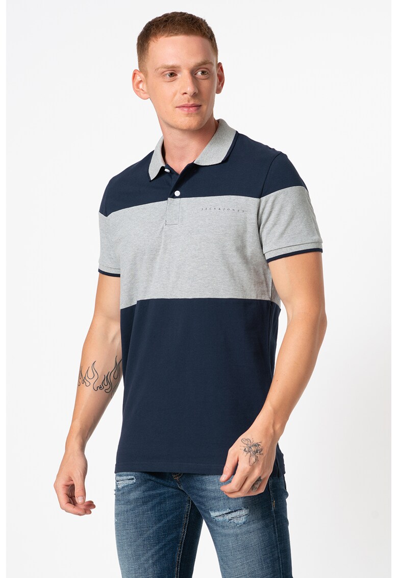 Tricou polo regular fit de bumbac Pro