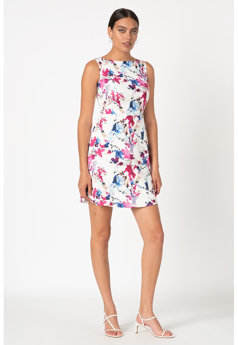 Rochie mini cu imprimeu floral