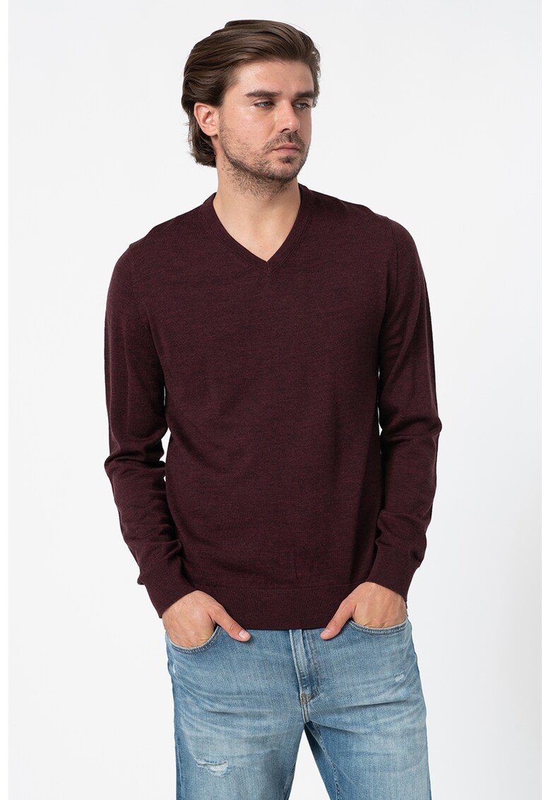 Pulover din lana merino extra fina