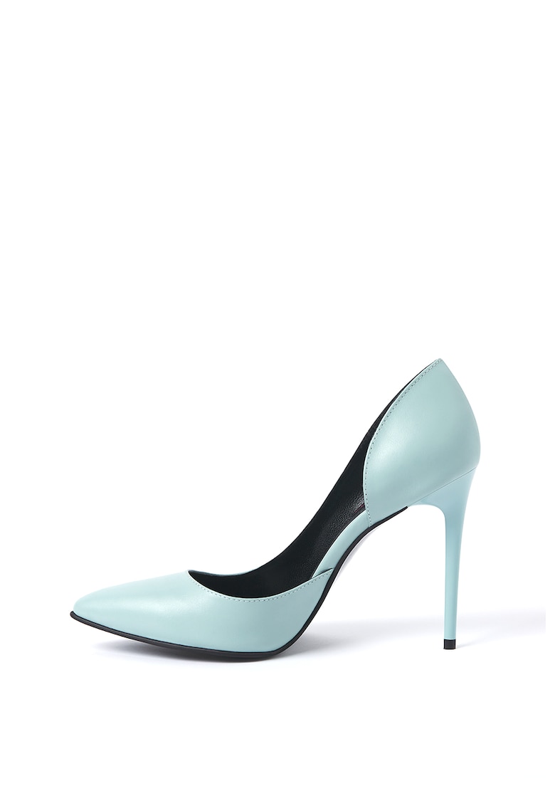 Pantofi d’Orsay stiletto de piele clasici