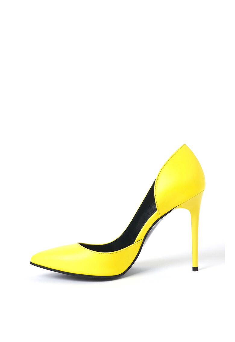 Pantofi d’Orsay stiletto de piele fashiondays.ro imagine noua