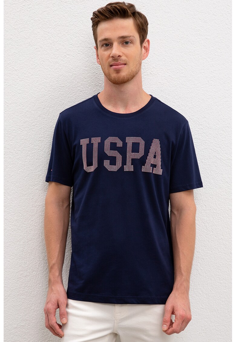 Tricou regular fit cu imprimeu logo 44