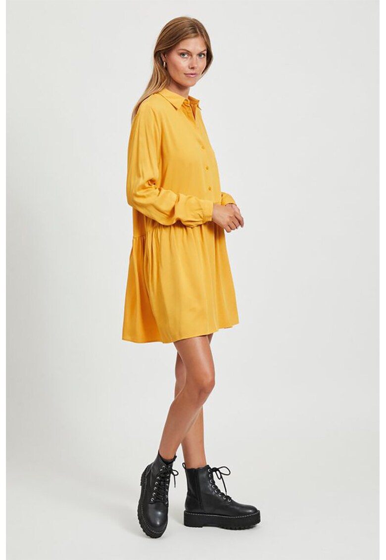 Rochie mini cu guler clasic