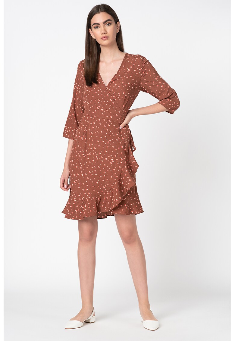 Rochie petrecuta cu model cu buline Henna
