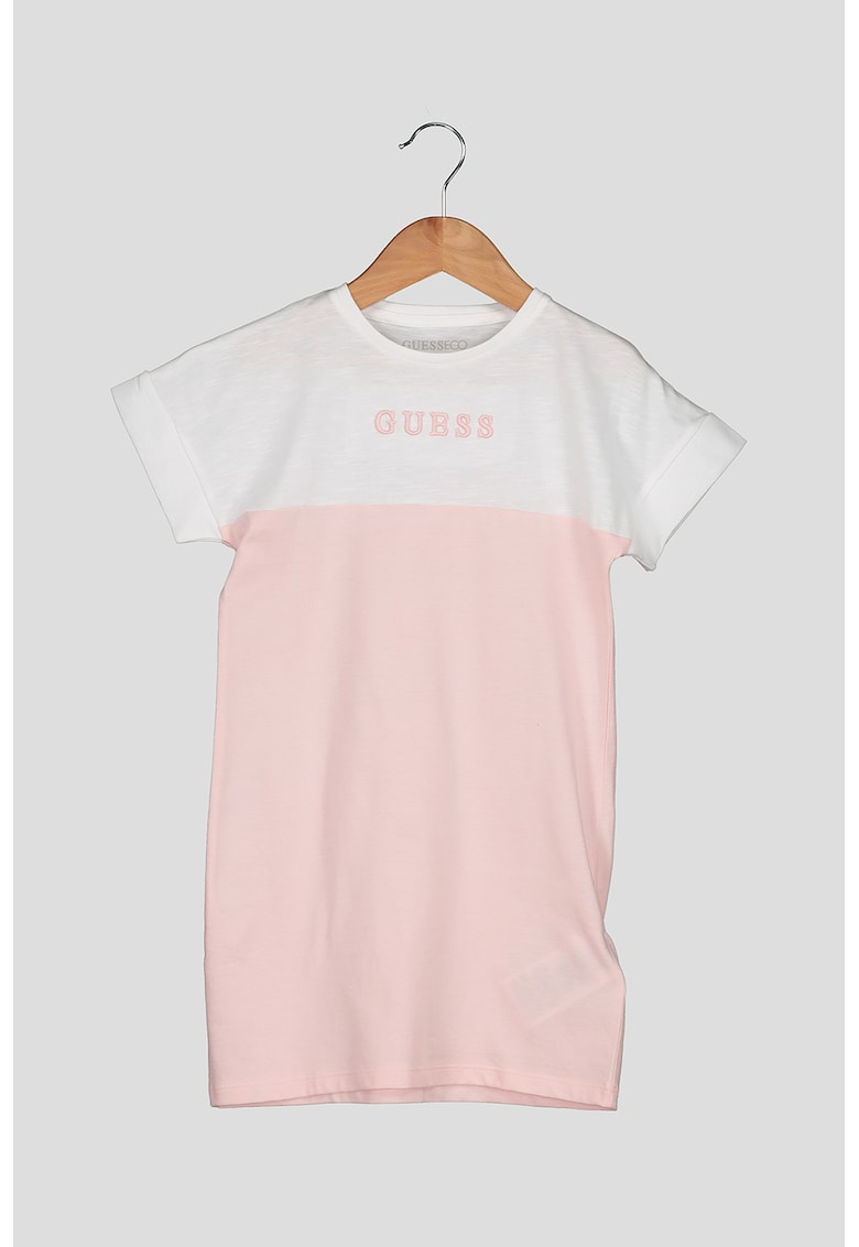 Rochie tip tricou cu maneci cazute
