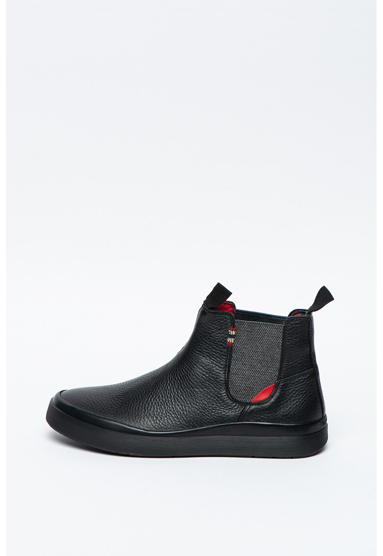 Ghete Chelsea de piele Lea