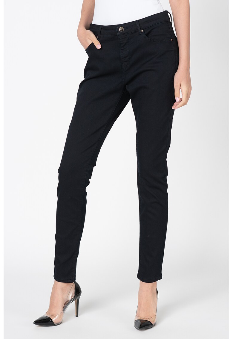 Blugi skinny cu talie medie